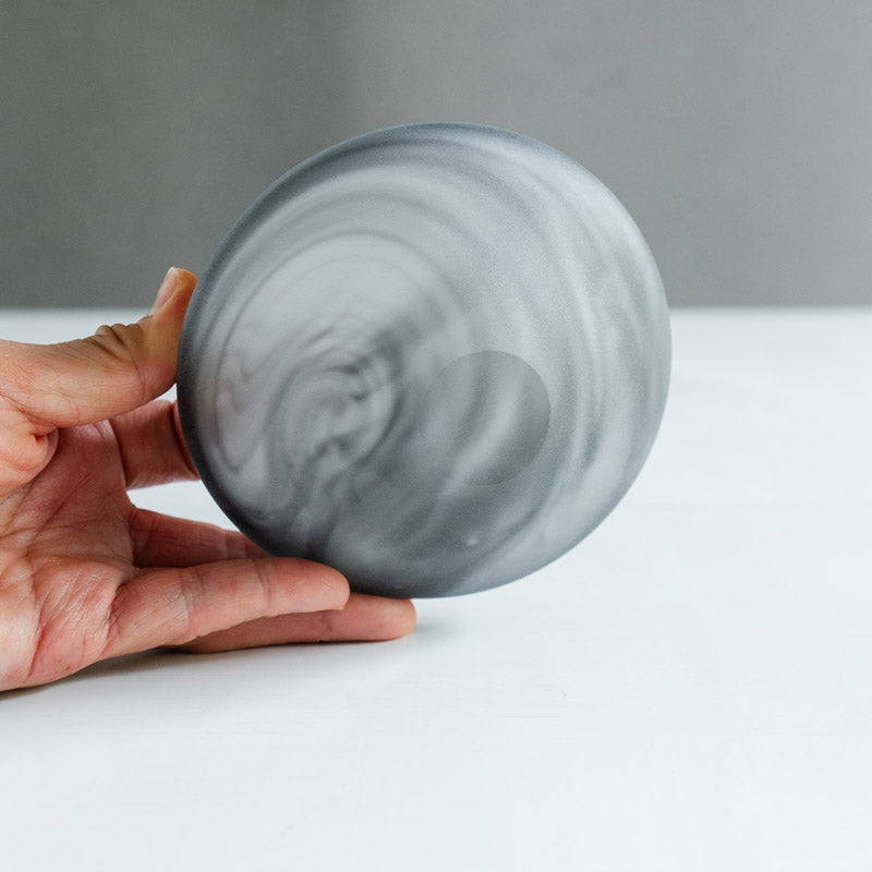 饗庭三七子 matte bowl M Gray No.3