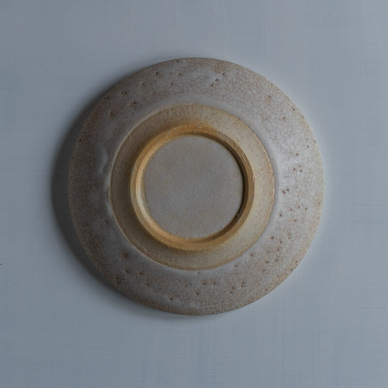 藤丸枝里子 巡る Rim Plate-B