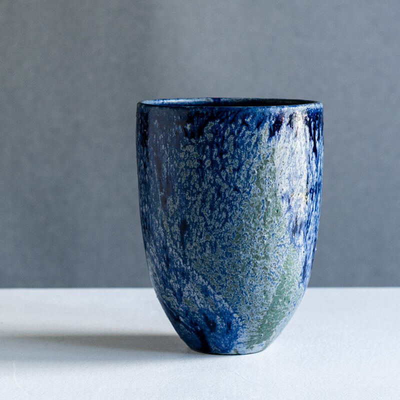降幡未来 flower vase L 青