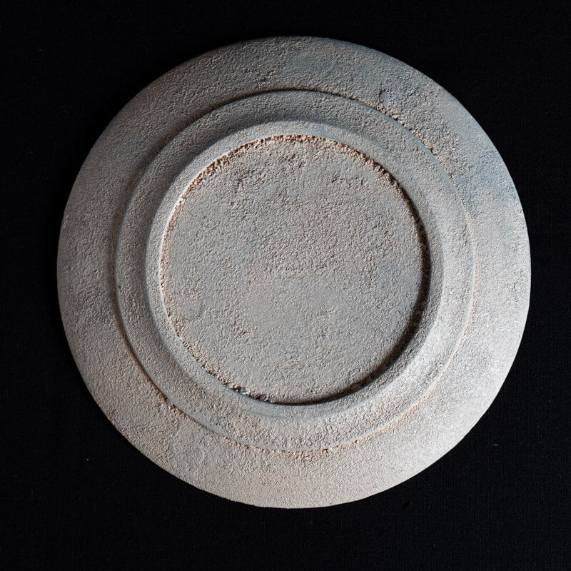 船木智仁 flat rim 24cm 錆漆 B
