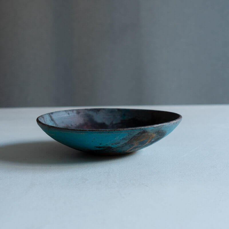 Haga Minoru Hakuhaku Rim Plate 25cm