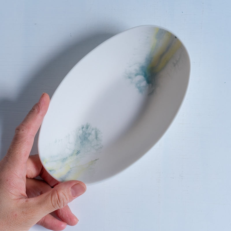 片瀬有美子 moca oval bowl①