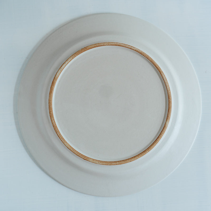Minamie, Satoko 8" Rim Plate, White
