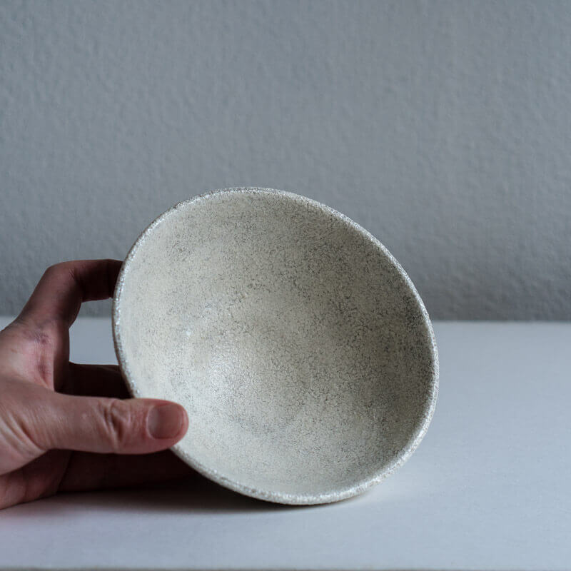 Mutsuko Ohashi Ash-Glazed Wide-Mouth Bowl