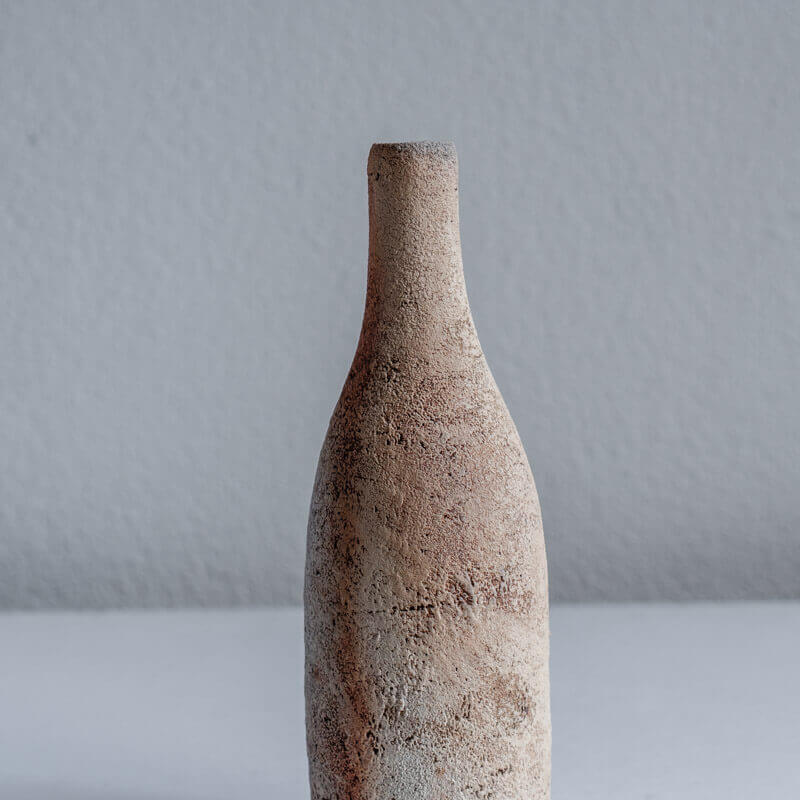 Mutsumi Ohashi Bizen Ware, Hakeme Vase C