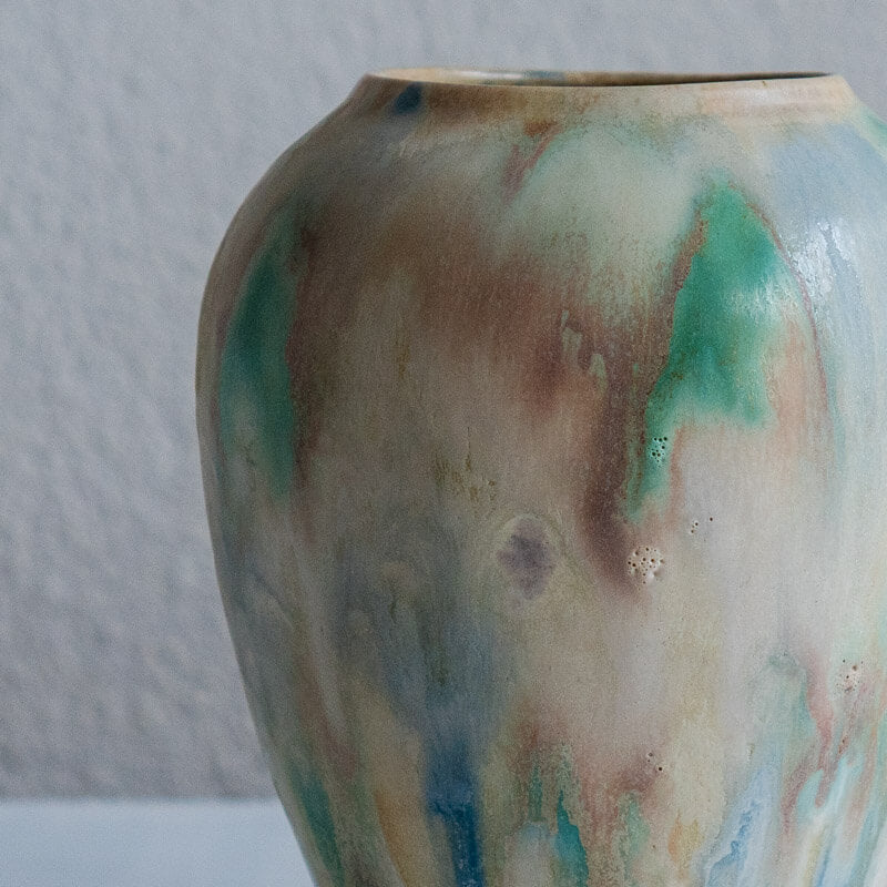 Yukari Obuchi Brush-Painted Vase A No. 2