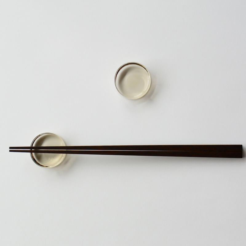 Takanori Washizuka (WASHIZUKA GLASS STUDIO) chopstick rest set | Chopstick rests