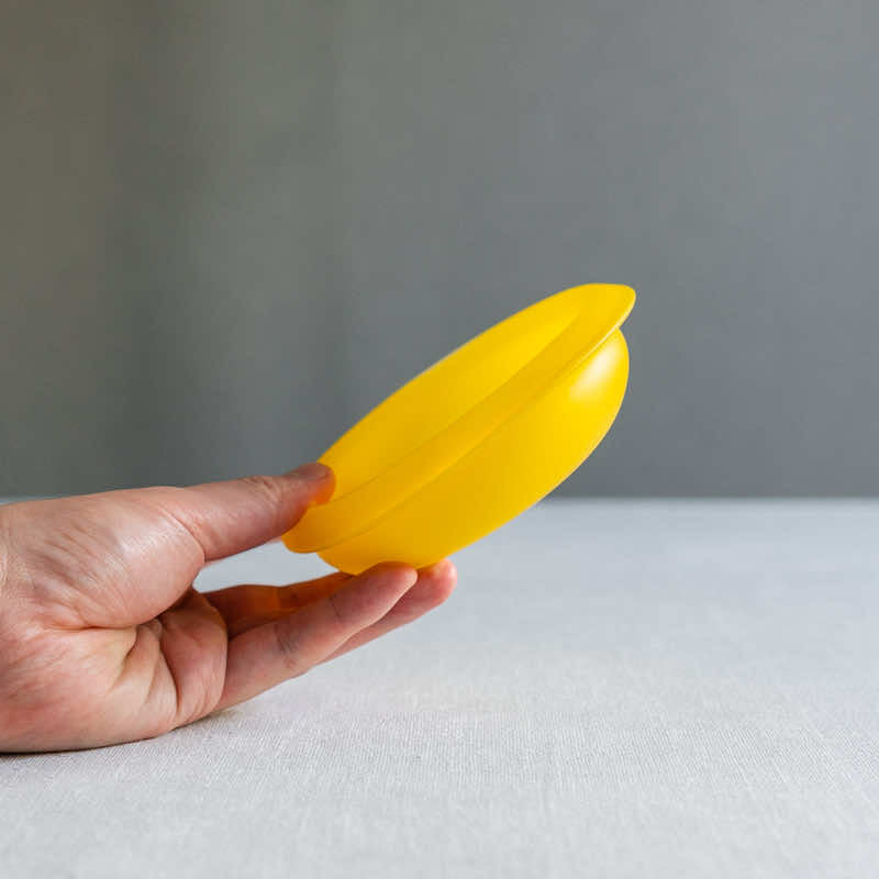 饗庭三七子 plate yellow B