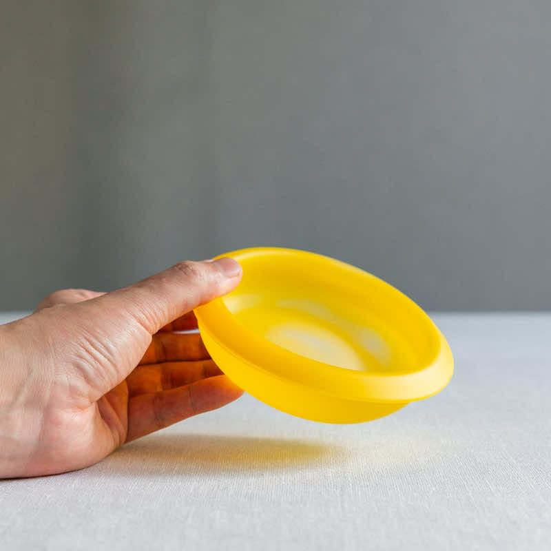 饗庭三七子 plate yellow B