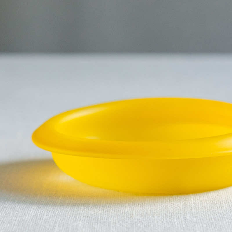 饗庭三七子 plate yellow B