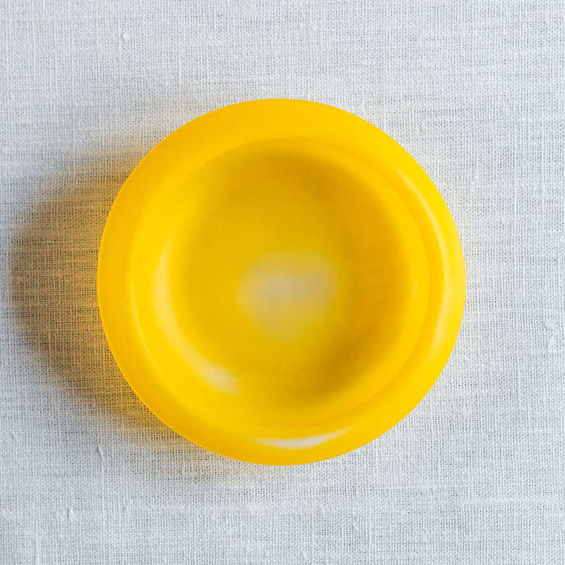 饗庭三七子 plate yellow B