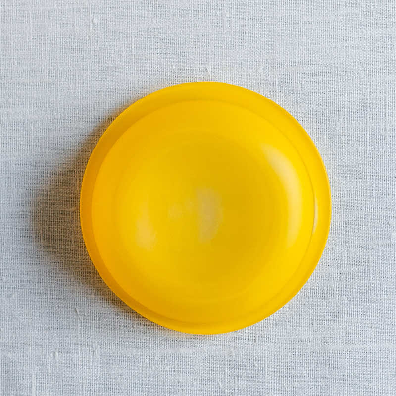饗庭三七子 plate yellow B