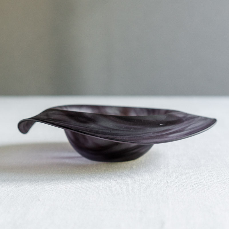 饗庭三七子 matte rim plate black A