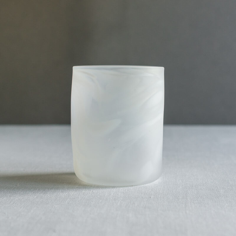 饗庭三七子 flower vase marble F