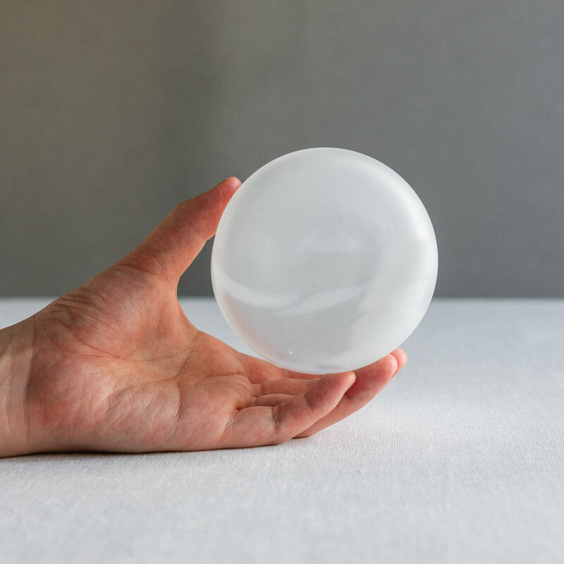 饗庭三七子 flower vase marble F