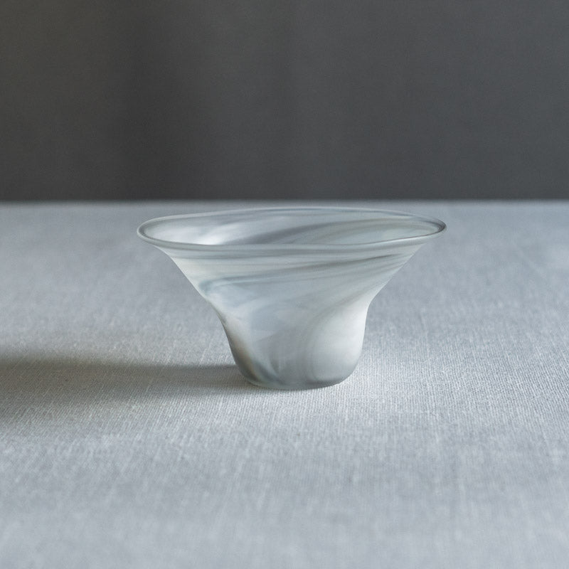 饗庭三七子 matte bowl white A