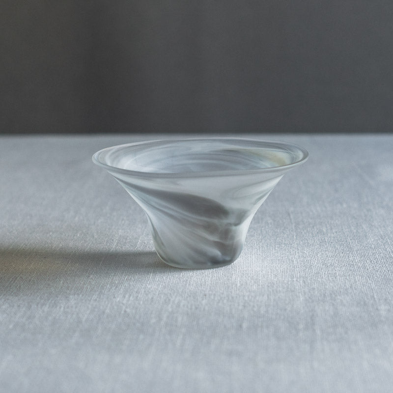 饗庭三七子 matte bowl white A