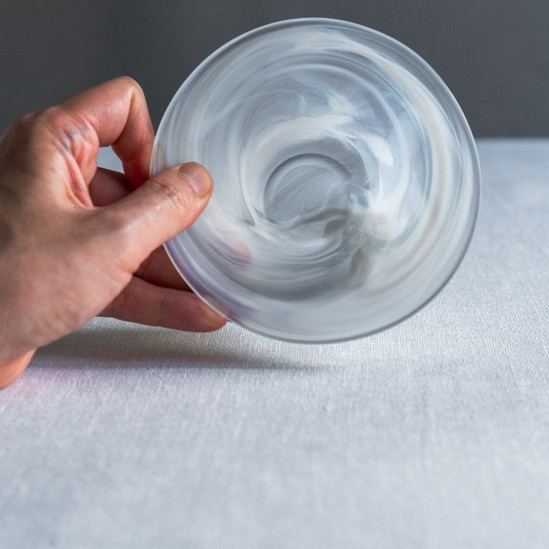 饗庭三七子 matte bowl white A