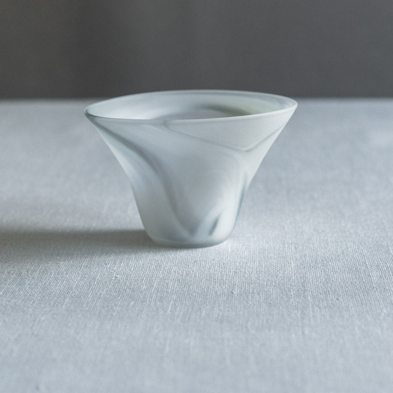 饗庭三七子 matte bowl white C