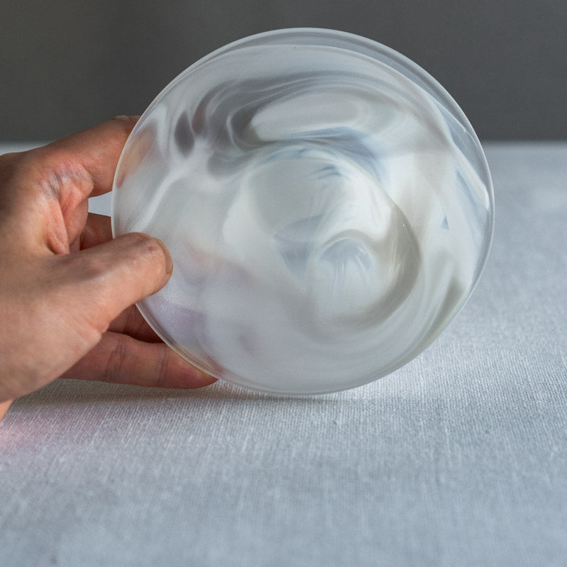 饗庭三七子 matte bowl white D