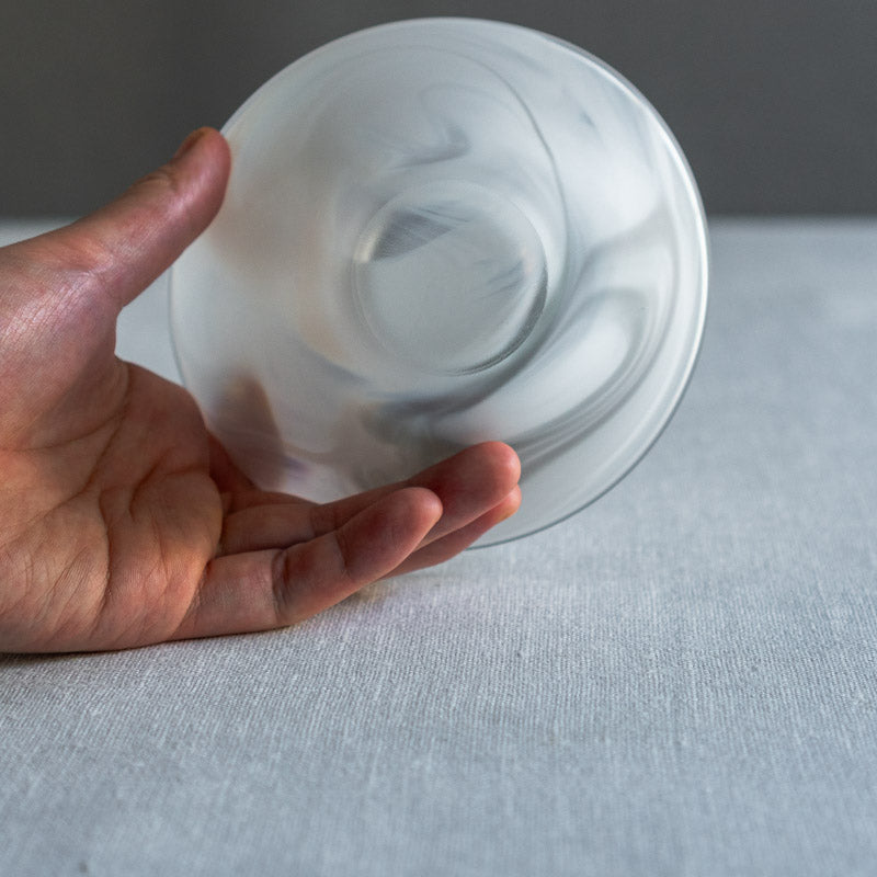 饗庭三七子 matte bowl white D
