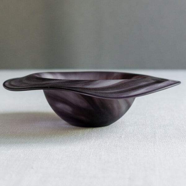 饗庭三七子 matte rim plate black