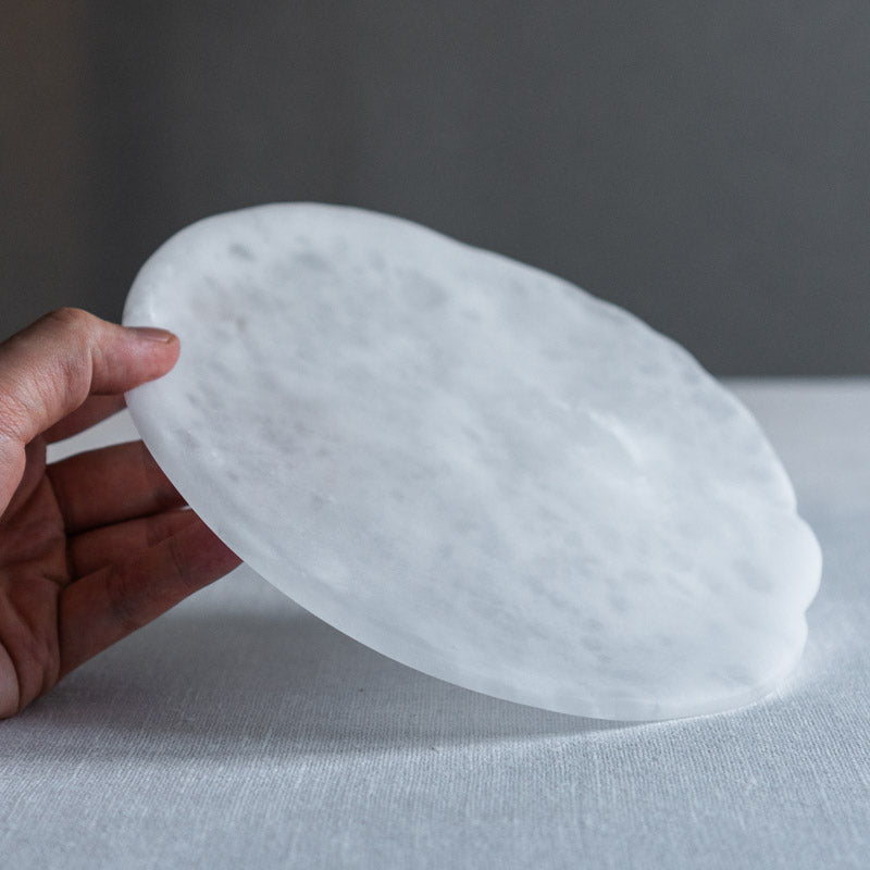 饗庭三七子 matte plate white