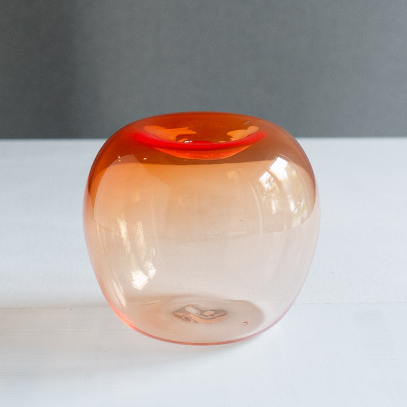 饗庭三七子 flower vase Orange No.2 （返却）