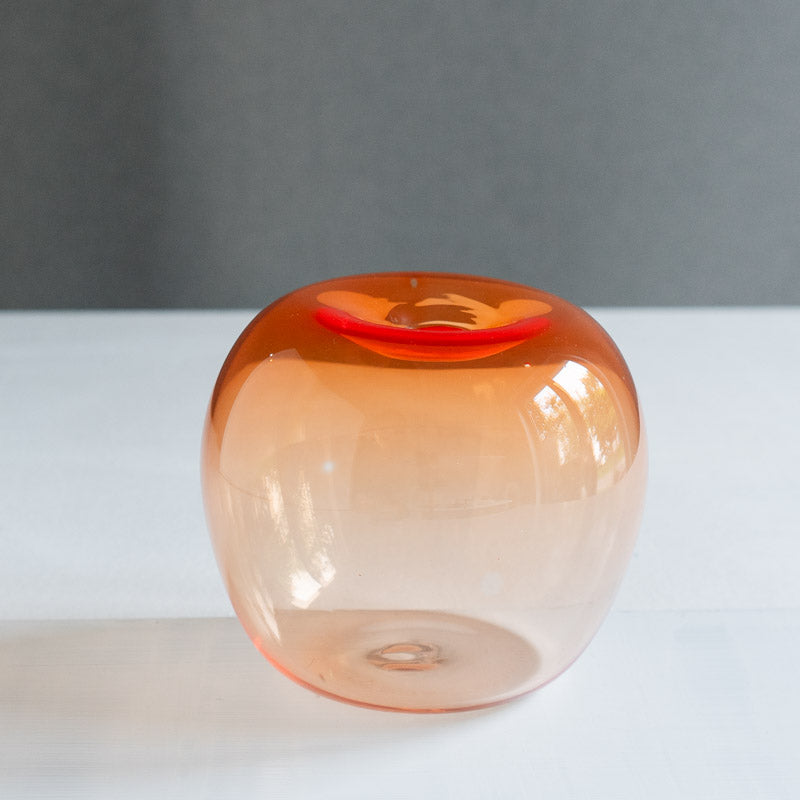 饗庭三七子 flower vase Orange No.2 （返却）