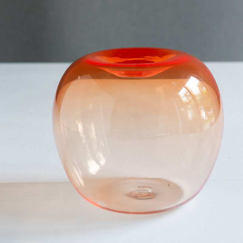 饗庭三七子 flower vase Orange No.2 （返却）