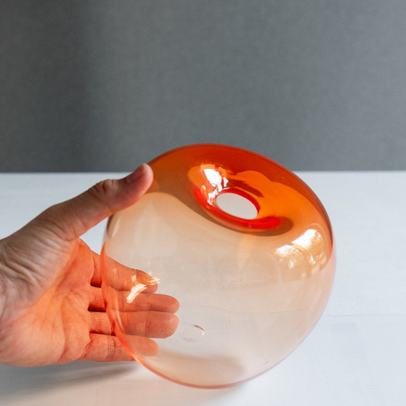 饗庭三七子 flower vase Orange No.2 （返却）