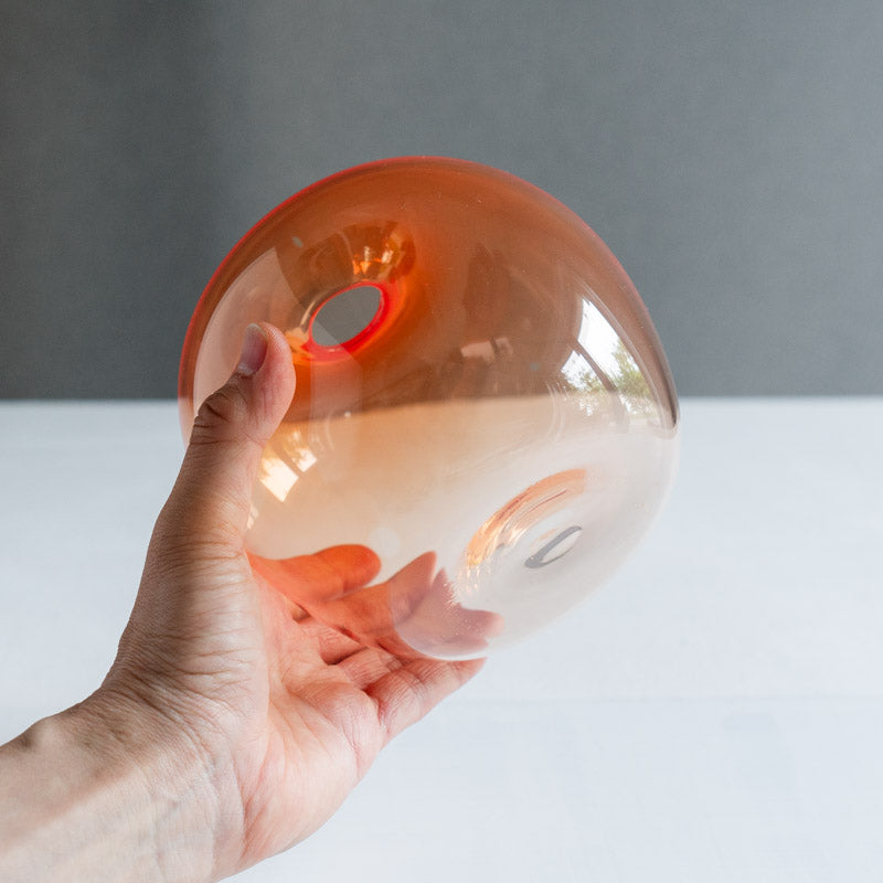 饗庭三七子 flower vase Orange No.2 （返却）