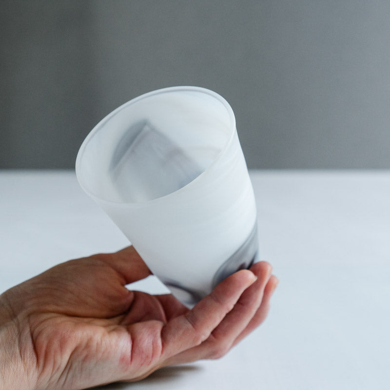 饗庭三七子 matte cup White No.2