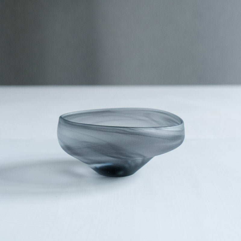 饗庭三七子 matte bowl M Gray No.1