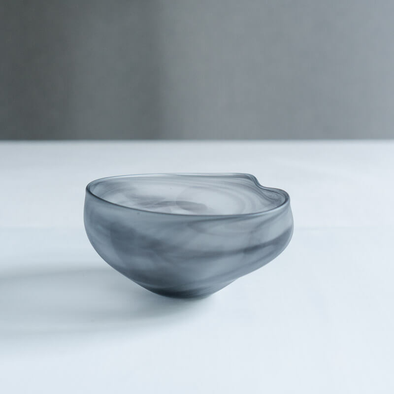 饗庭三七子 matte bowl M Gray No.2