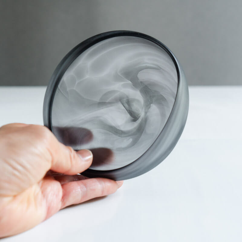 饗庭三七子 matte bowl M Gray No.4