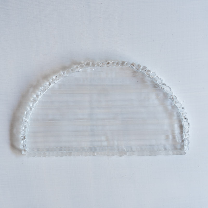 饗庭三七子 tray 半月 A
