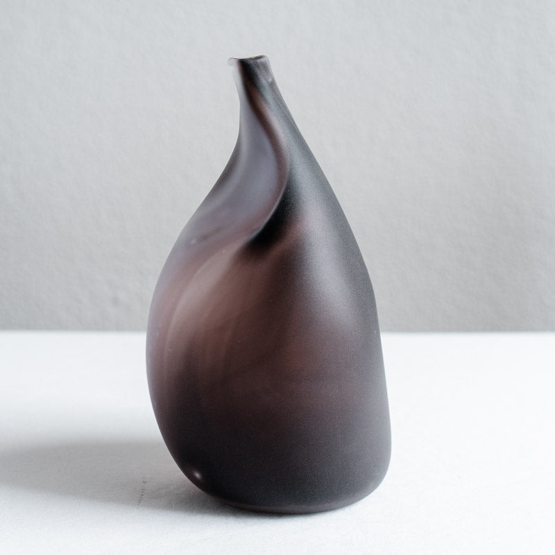 饗庭三七子 flower vase White B （返却）