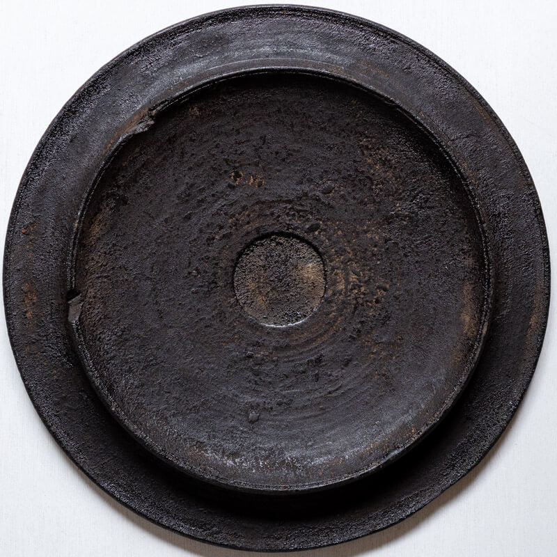 荒川蓮太郎 高台盆皿 45cm