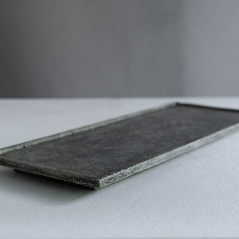 荒川蓮太郎 角皿 40cm × 15cm