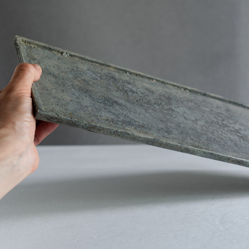 荒川蓮太郎 角皿 40cm × 15cm