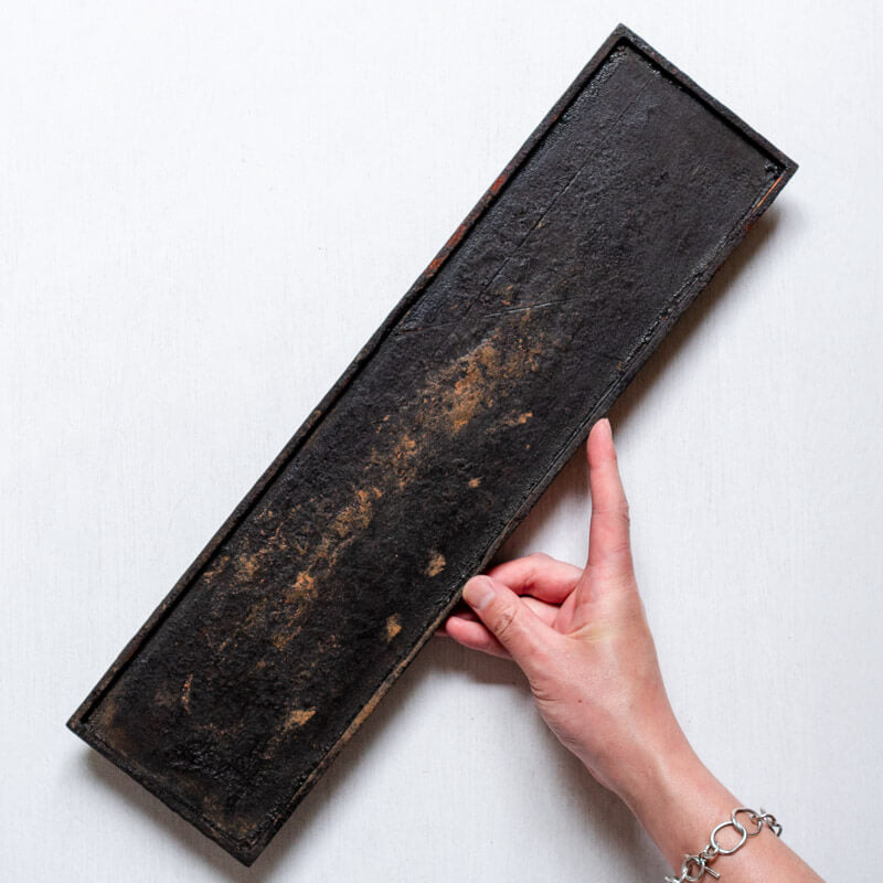 荒川蓮太郎 高角皿 46cm × 12cm A