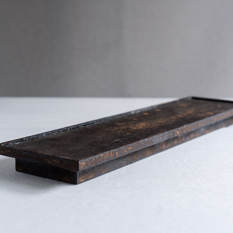 荒川蓮太郎 高角皿 46cm × 12cm A