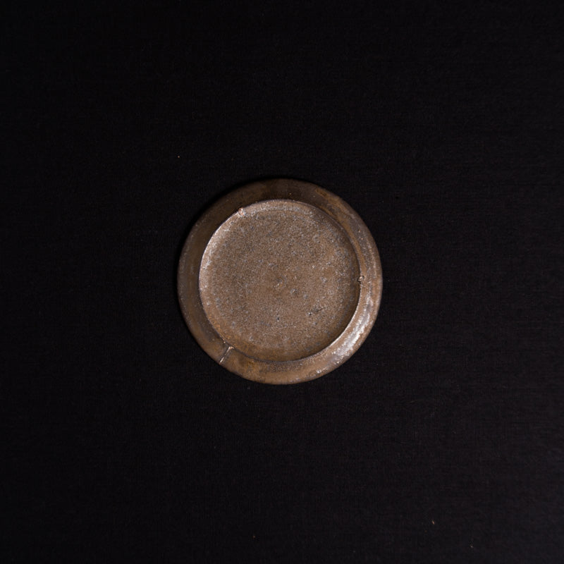 Abe Yuki Andon Dish 4-inch Bronze