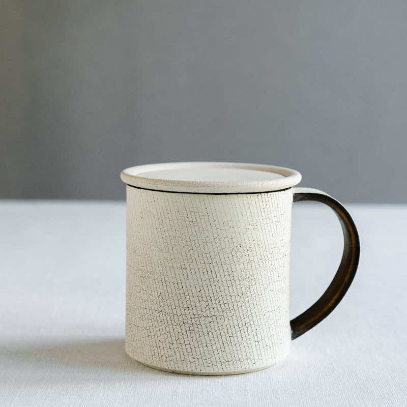 Yuki Abe Mug Lid Plate Bronze