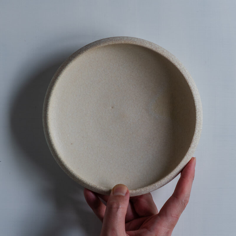 藤丸枝里子 巡る Rim Plate-B