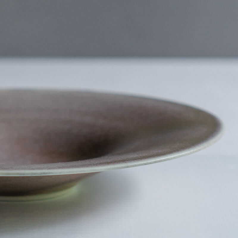 藤丸枝里子 いつかの絵画 Rim Plate concave