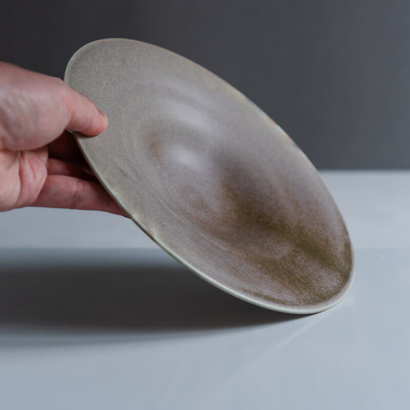 藤丸枝里子 いつかの絵画 Rim Plate concave