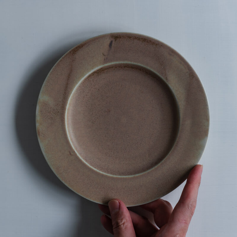 藤丸枝里子 いつかの絵画 Rim Plate-A No.1