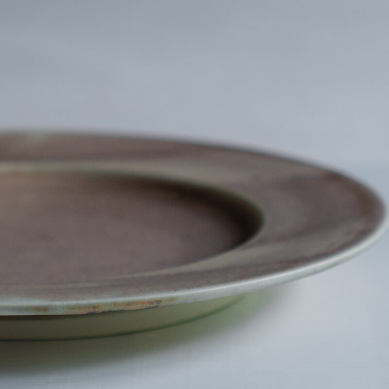 藤丸枝里子 いつかの絵画 Rim Plate-A No.1